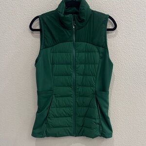 Women’s Lululemon Lightweight Quilted Green Vest